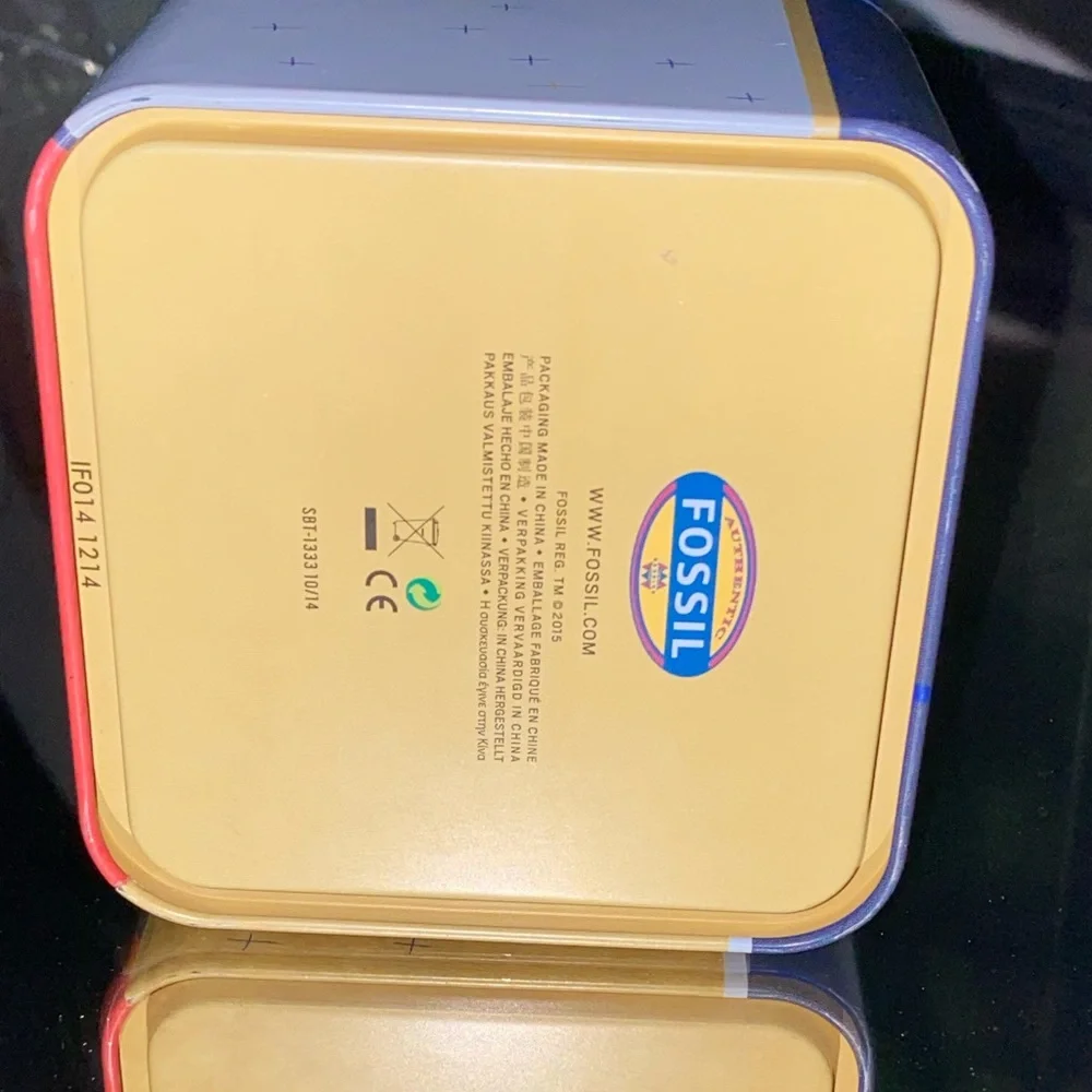 Fossil tin Box